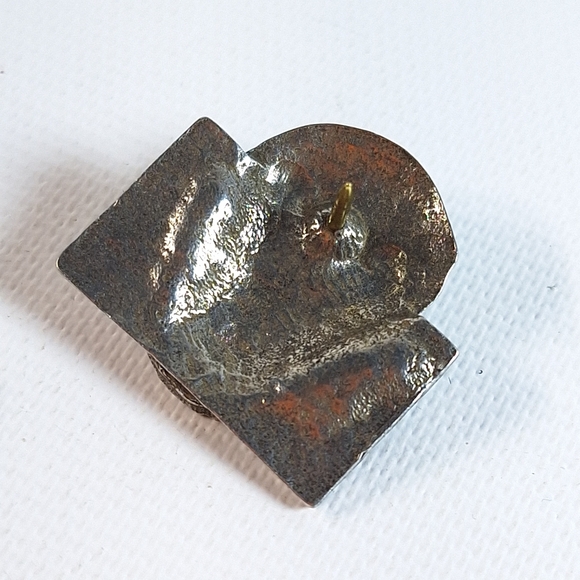 Socrates Sculpted Pewter Unisex Pin - Picture 4 of 6